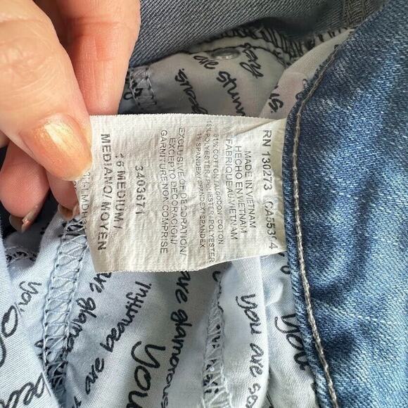 Lees Classic Fit Straight Leg Womens Denim Jeans Size 16 Blue Stretch - Picture 6 of 6